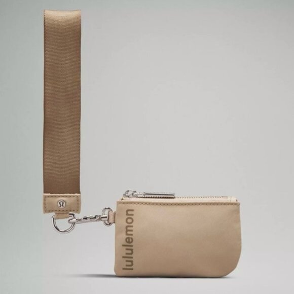RARE! NWT Lululemon Dual Pouch Wristlet *Unisex - Allspice/Trench - Picture 10 of 11